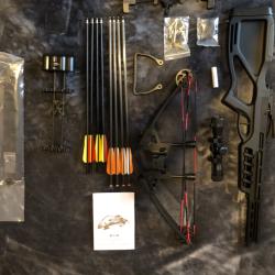 Pack Complet Arbalète 175 LBS MK-380 Tactical Monster 360 FPS