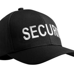 Casquette S&eacute;cu-one S&eacute;curit&eacute; noire taille L / XL | A10 equipment (0000 3411)