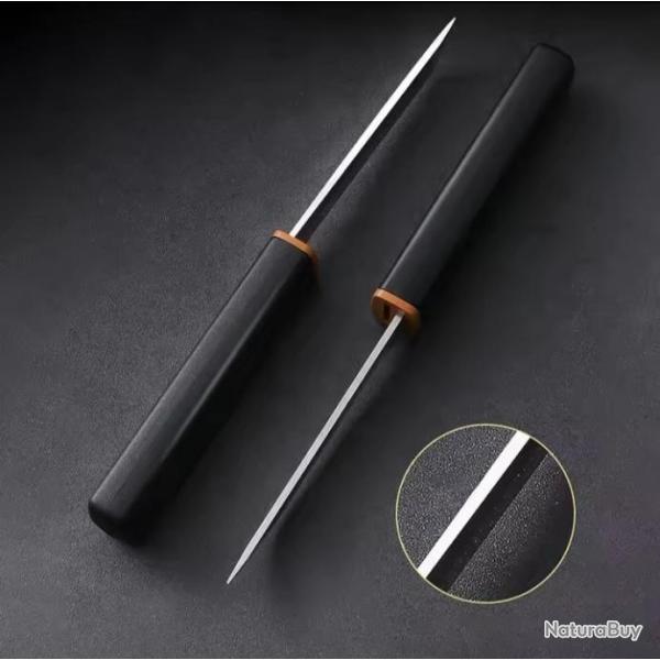Couteau double lame droit et Tanto 1 sans rserve !!