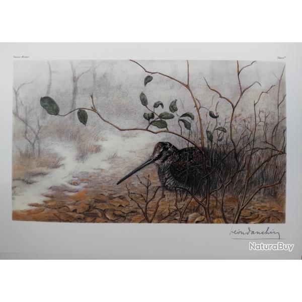 Reproduction d art L�on Danchin. B�casse