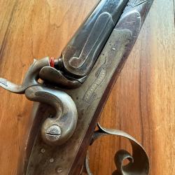 À saisir sans prix de réserve fusil a chien extérieur à poudre