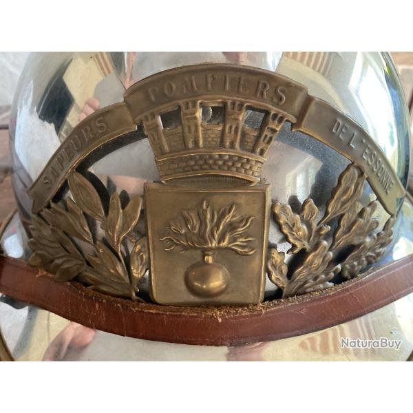 Casque de pompier modle 1933 de l'essonne