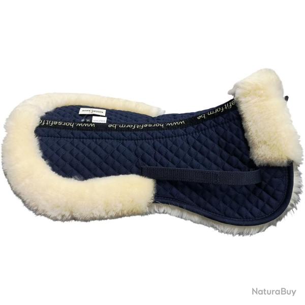 AMORTISSEUR DE DOS AVEC MOUTON - BLEU / BEIGE - HFI