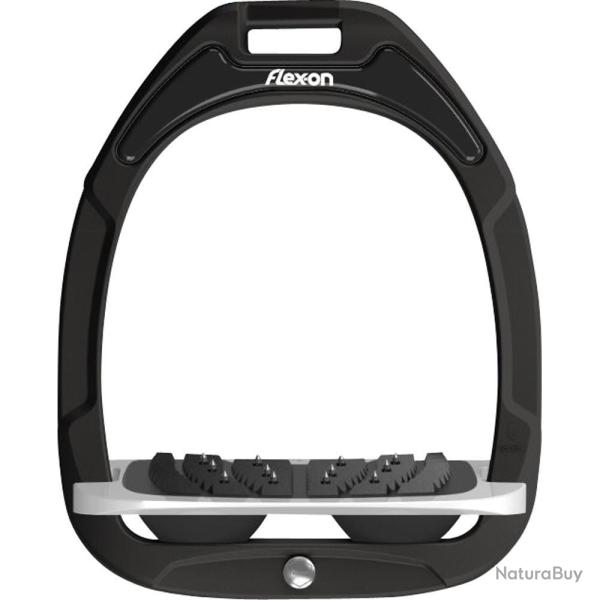 ETRIER COMPOSITE NOIR PLANCHE GRIS ELASTO NOIR - INCLINE ULTRA GRIPP - FLEX ON