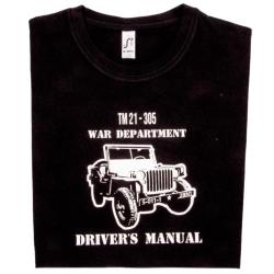 TEE SHIRT JEEP NOIR - S - BARTAVEL
