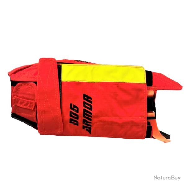 GILET DOG ARMOR V3 ORANGE CANIHUNT
