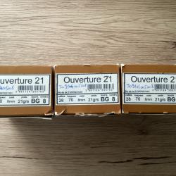 Cartouche jocker calibre 28 ouverture21 plomb n°8