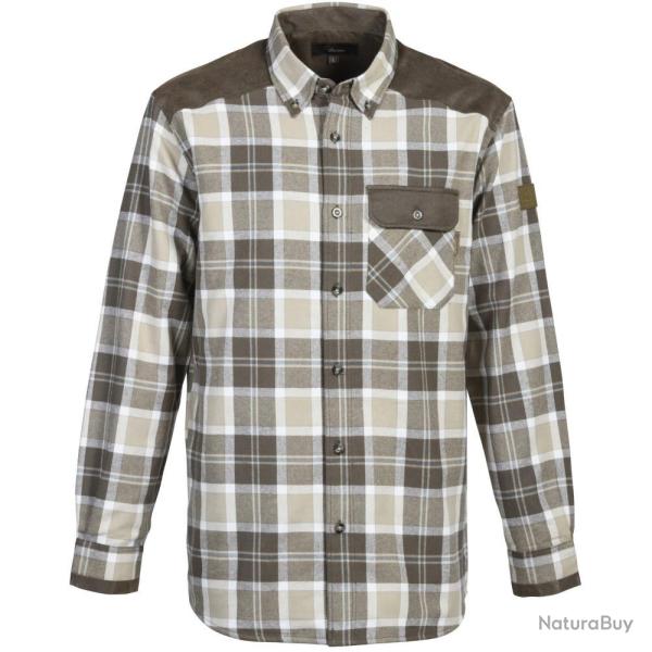 CHEMISE DE CHASSE HOMME WINDSTOPPER PANDORE MARRON CLUB INTERCHASSE