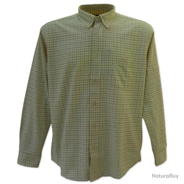 CHEMISE FLANELLE ELFAN BEIGE - 3XL - KALAHARI