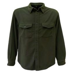 CHEMISE POLAIRE OVER UNI KAKI - 3XL - KALAHARI