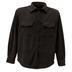 CHEMISE POLAIRE OVER UNI MARRON - XL - KALAHARI