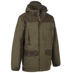VESTE DE CHASSE HOMME RAMBOUILLET ORIGINAL KAKI PERCUSSION