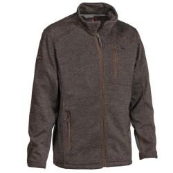 BLOUSON POLAIRE DE CHASSE MOUFLON MARRON - 3XL - PROHUNT