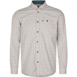 CHEMISE DE CHASSE HOMME OXFORD GRAPE TERRACOTTA SEELAND