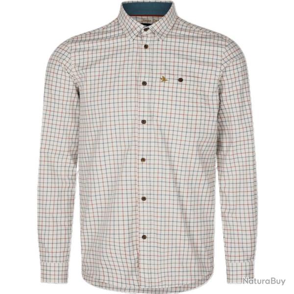 CHEMISE DE CHASSE HOMME OXFORD GRAPE TERRACOTTA SEELAND