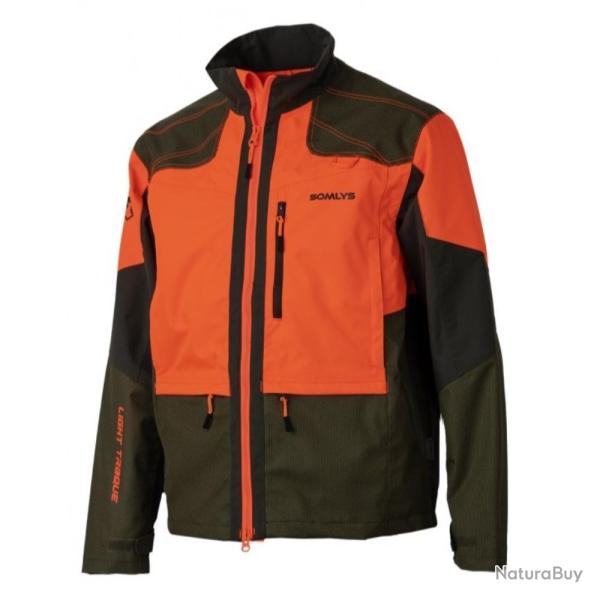 VESTE DE CHASSE HOMME LIGHT TRAQUE ORANGE SOMLYS