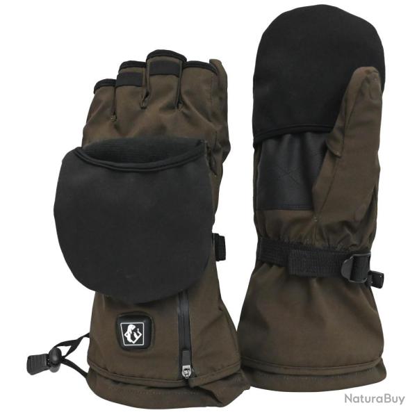 MITAINES DE CHASSE CHAUFFANTES MARRON SOMLYS