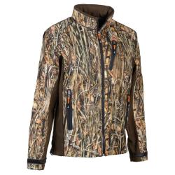 BLOUSON DE CHASSE HOMME SOFTSHELL GHOSTCAMO WET - 4XL - PERCUSSION
