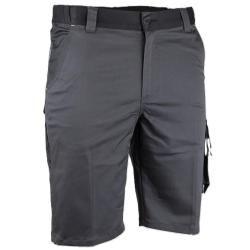 BERMUDA DE TRAVAIL DEDALE GRIS NOIR - 48 - LMA