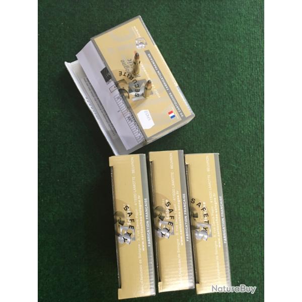 Lot de 80 balles SUBSONIQUES  Calibre 222Rem SOLOGNE KLASSIC 45grains (2,9grs)