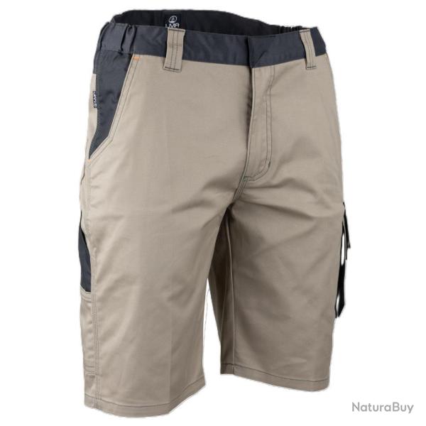 BERMUDA DE TRAVAIL CHIRON BEIGE - 50 - LMA