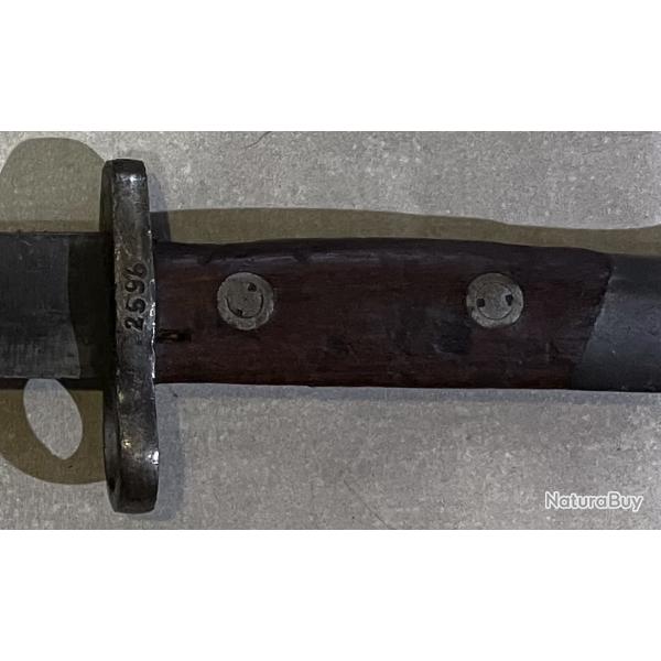 Ba�onnette Yougoslave mod�le 1924 court