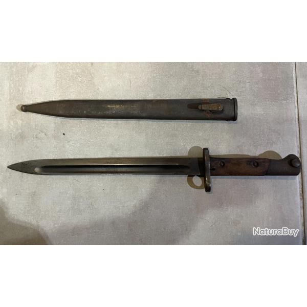 Baonnette Portugal modle 1904 court