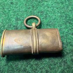 CHAPE DE SABRE POUR FOURREAU CUIR  DU MODÈLE  1845  19 ÈME N°1