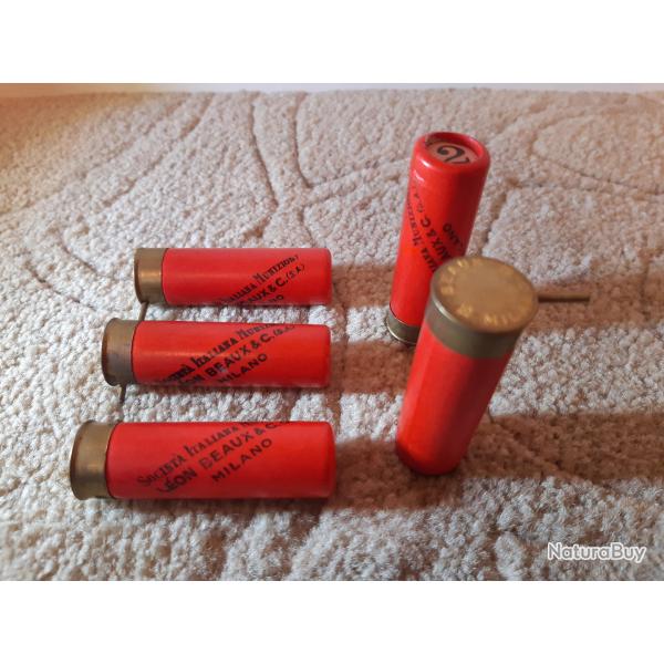 Lot de cartouches  broche calibre 16