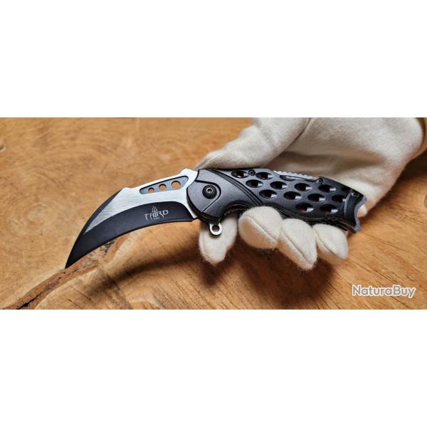 Third K2803 Couteau de poche Karambit