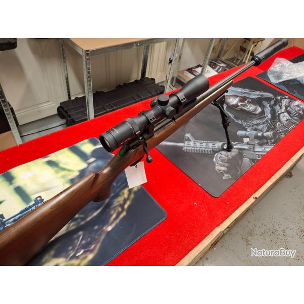 ANTONIO ZOLI TAIGA EVOLUTION BOIS NEUVE CAL. 30-06 / MEGA PACK PROMO + LUNETTE + MALLETTE + BIPIED