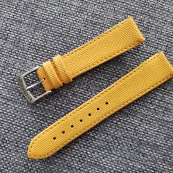 Bracelet jaune de montre Certina 18 mm neuf