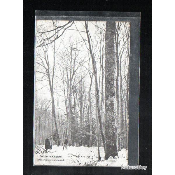 col de la chipote observatoire allemand  cpa