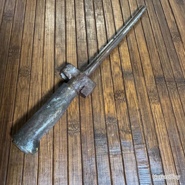 SOUVENIR 14/18 BAONNETTE ROSALIE WW1 TRANSFORME EN TOURNEVIS PLAT