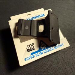 Rail &agrave; 45 degr&eacute;s pour Microdot