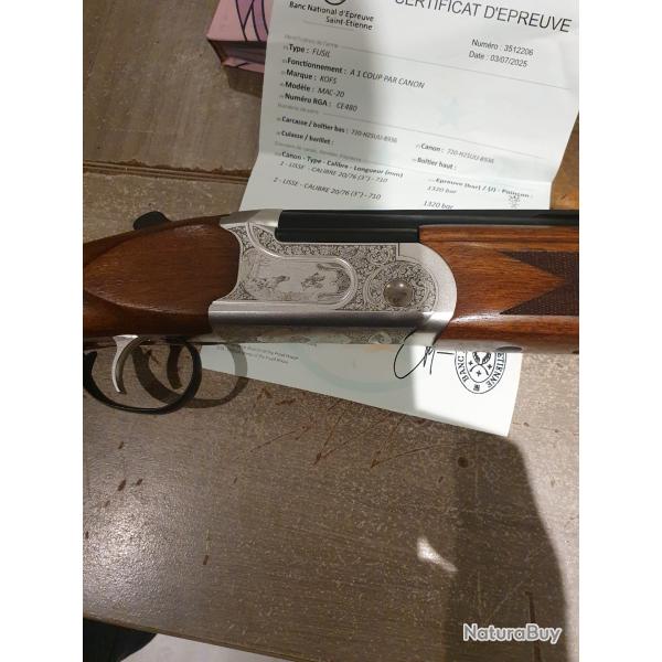 Vend ou �change  fusil  cal 20