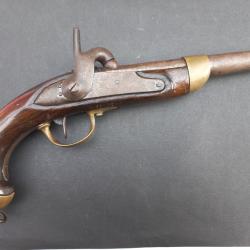 Pistolet &agrave; percussion mod&egrave;le 1822 T