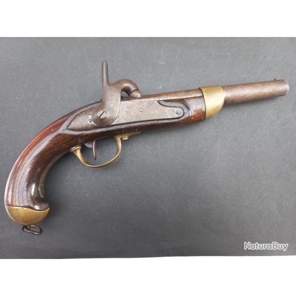 Pistolet � percussion mod�le 1822 T