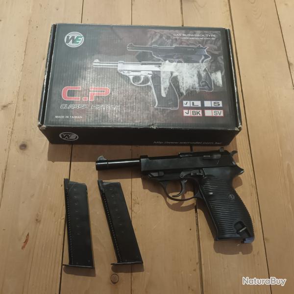 HS  P38 WE Airsoft non Fonctionnelle