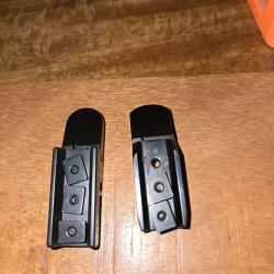 Lot pieds avant eaw rail zeiss ZM