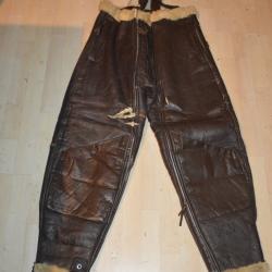 PANTALON AMERICAIN PILOTE AERONAVAL-US NAVY SHEARLING FLYING TROUSERS M.446-1939/1945-2°WW