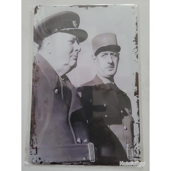 Winston Churchill-le g�n�ral de Gaulle se sont rencontr�s � plusieurs reprises au mois de juin 1940