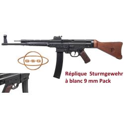 Sturmgewehr à blanc 9 mm Pack  Réplique  GSG