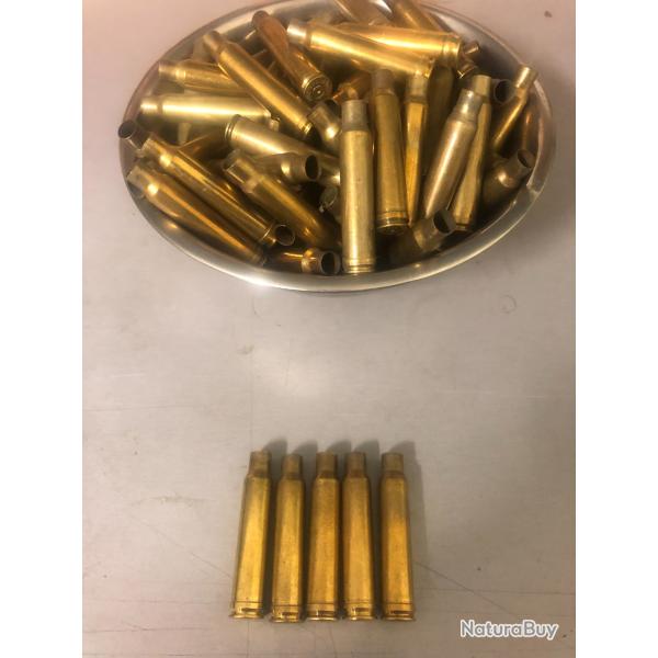 lot de 100 douilles 338 Win Mag de marque WW Super occasion tir 1 fois