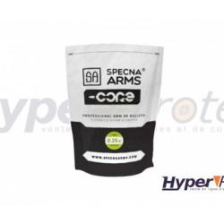 Specna Arms Core 0.25g Bille Airsoft Biodégradables - 1 kg