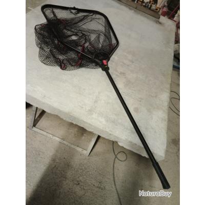 Épuisette De Pêche Pliable Abu Garcia Beast - Maille Caoutchouc, Cadre Articulé, Profondeur 90 Ou 100 Cm - 9