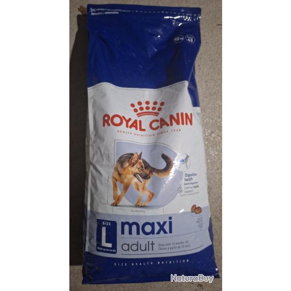 Croquettes Royal Canin Maxi 15kg
