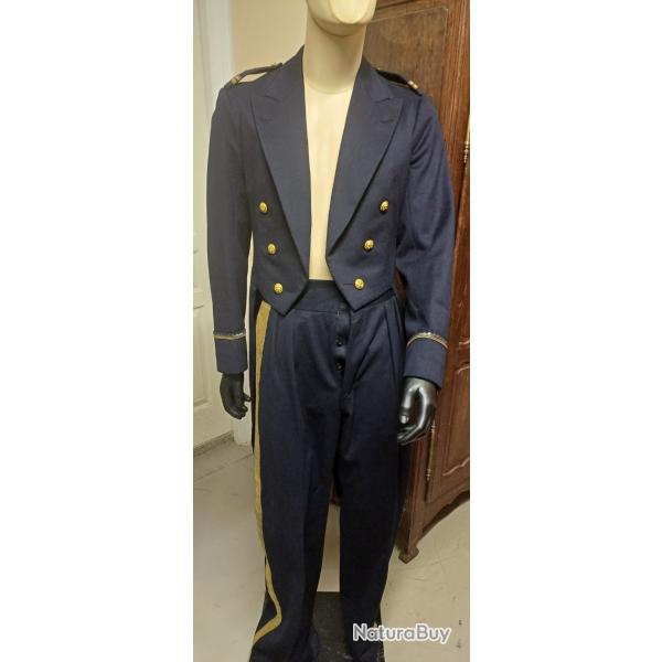 RARE : belle tenue de gala d'un Enseigne de Vaisseau de 1re classe - WW2