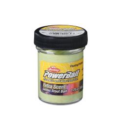 BERKLEY PowerBait Garlic Glitter Trout Bait - Sunshine Yellow - 50g (1.75 oz)