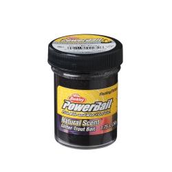 BERKLEY PowerBait Trout Bait - Garlic Black Glitter - 50g (1.75 oz)